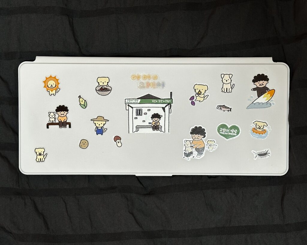 [사진] 야양스케치 스티커 연출 사진