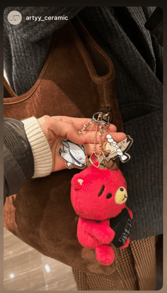 [사진] 아트양양 도자기 공방 야양스케치 키링 인증샷2